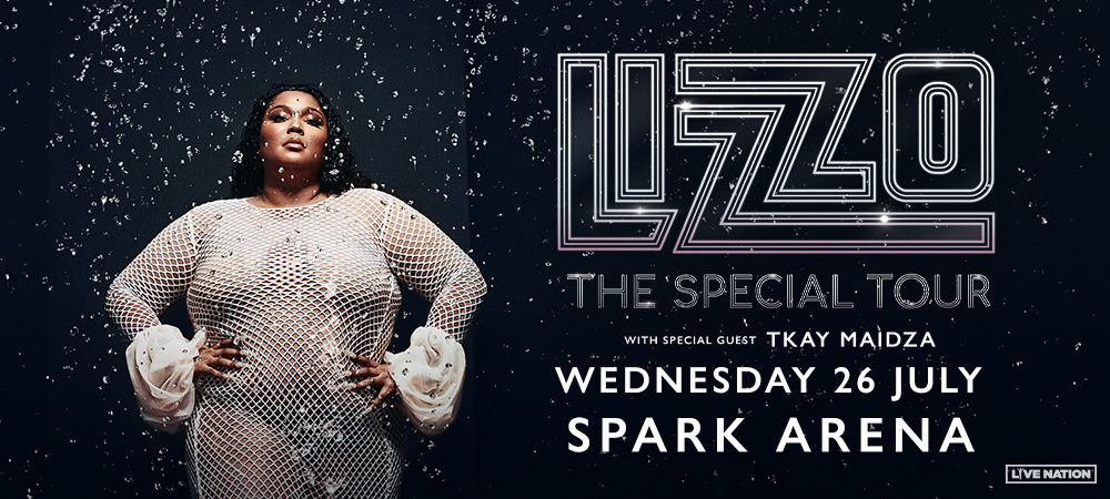 Lizzo tour - Homepage Banner