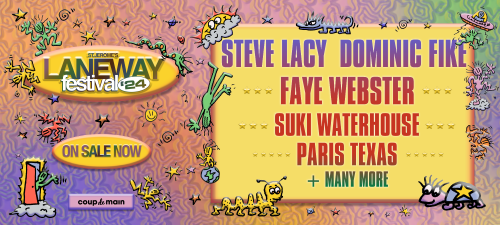 Laneway Festival 2024 - Homepage Banner
