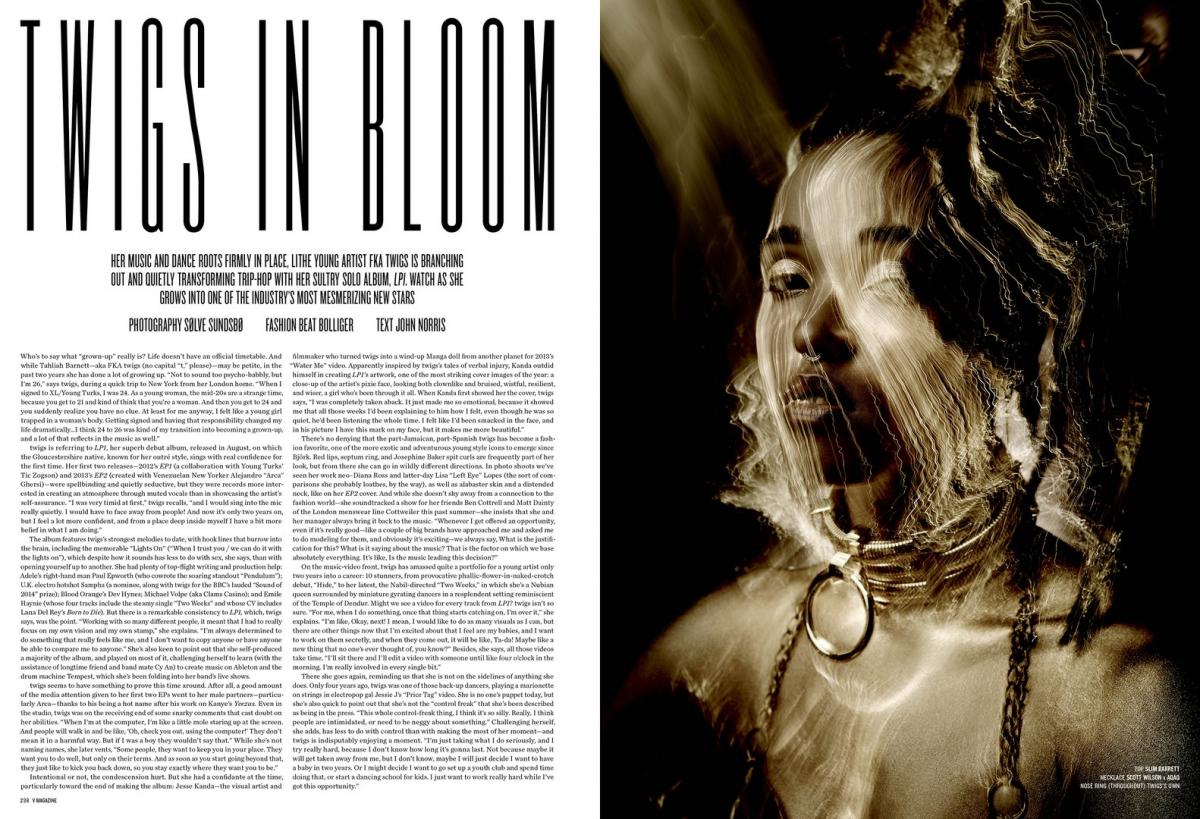 Fka Twigs V Magazine