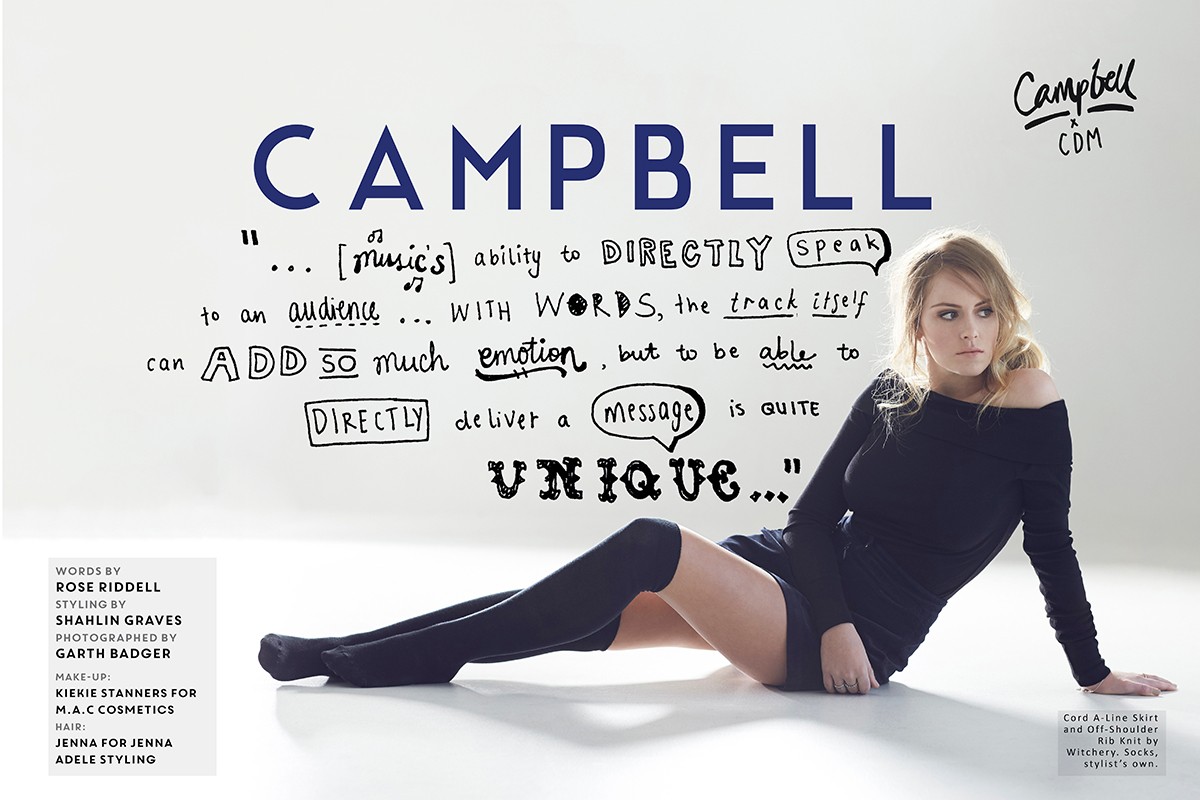 Interview: Campbell on her upcoming debut EP.