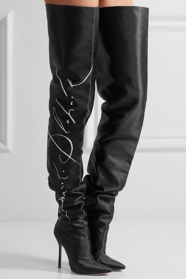 vetements manolo blahnik boots