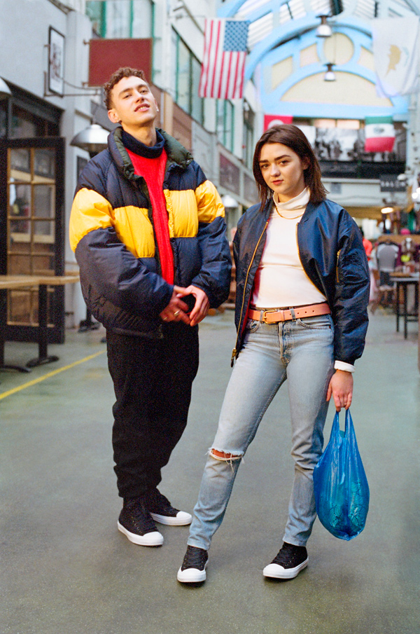 Maisie Williams Olly Alexander Converse Sequel. Coup De Main Magazine