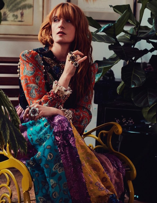 Florence Welch x Elle Italia magazine, October 2017. | Coup De Main ...