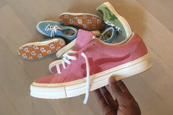 Tyler, The teases new Converse shoes. Coup Main Magazine
