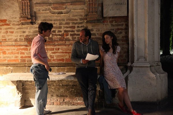 Behind-the-scenes of 'Call Me By Your Name'.