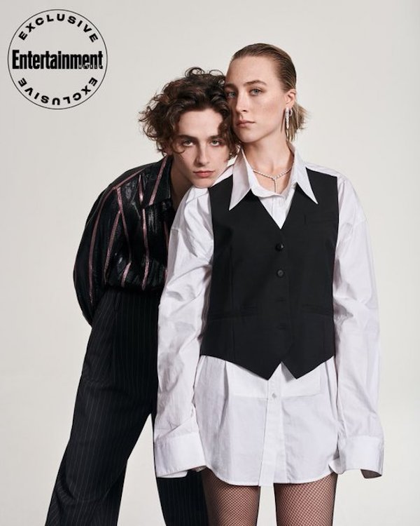 Saoirse Ronan & Timothée Chalamet cover Entertainment ...