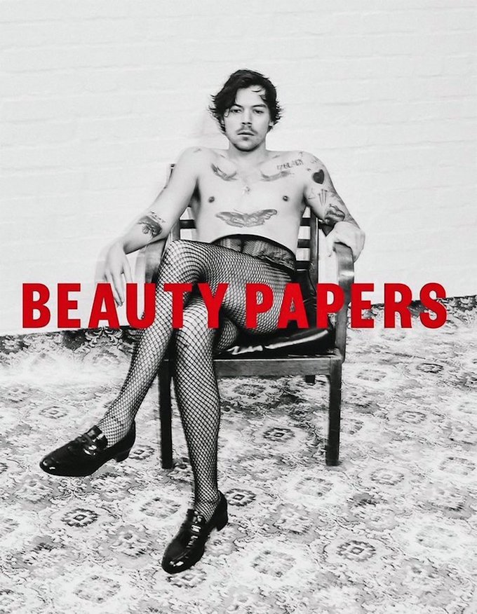 Title: Harry Styles on the cover of Beauty Papers, Issue 8. | Coup De ...