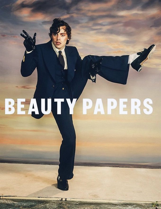 Title: Harry Styles on the cover of Beauty Papers, Issue 8. | Coup De ...