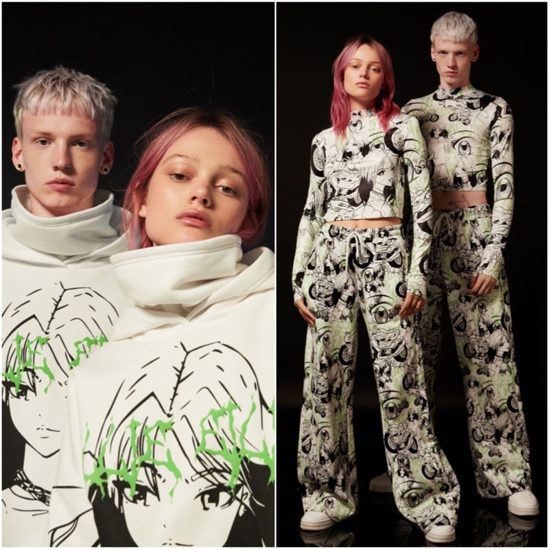 Shop now: Billie Eilish's 2020 collection for Bershka. | Coup De Main ...