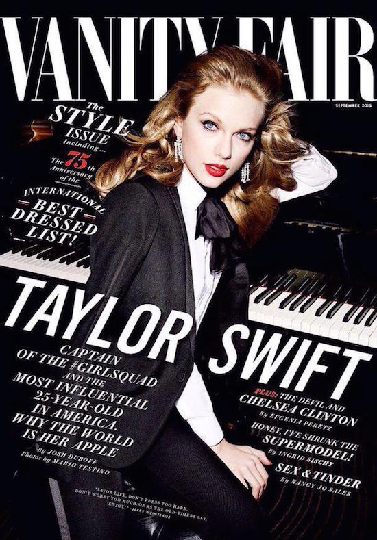 Taylor Swift On The Cover Of Vanity Fair September 2015