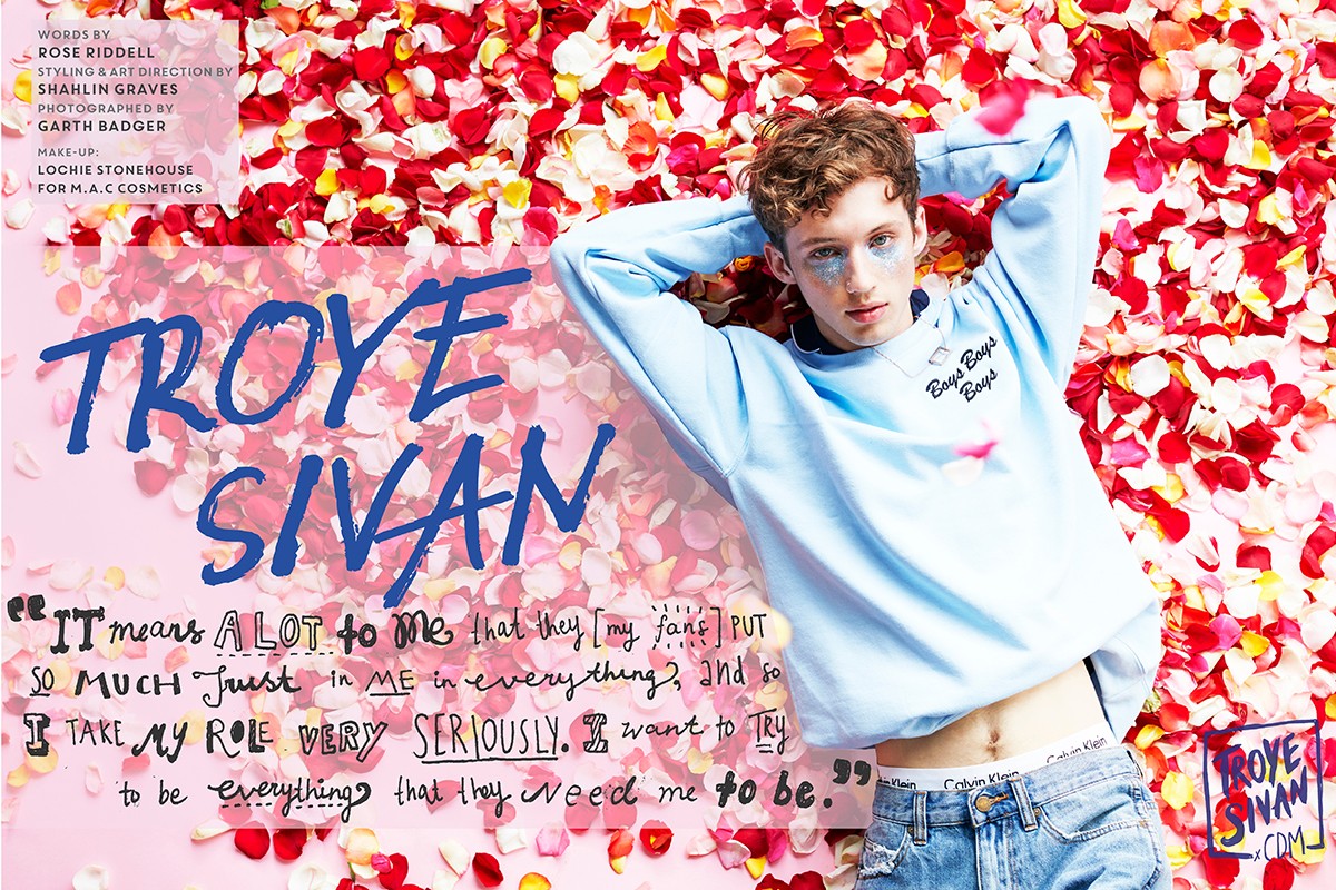 Interview: The Internet's BFF, Troye Sivan.