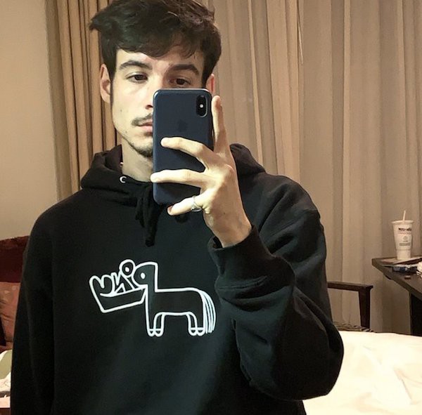 Rex orange county black sales hoodie