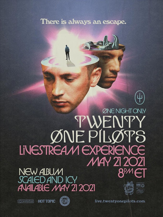 100+ Twenty One Pilots Quotes & Song Lyrics From Their New Album, 'Scaled And Icy