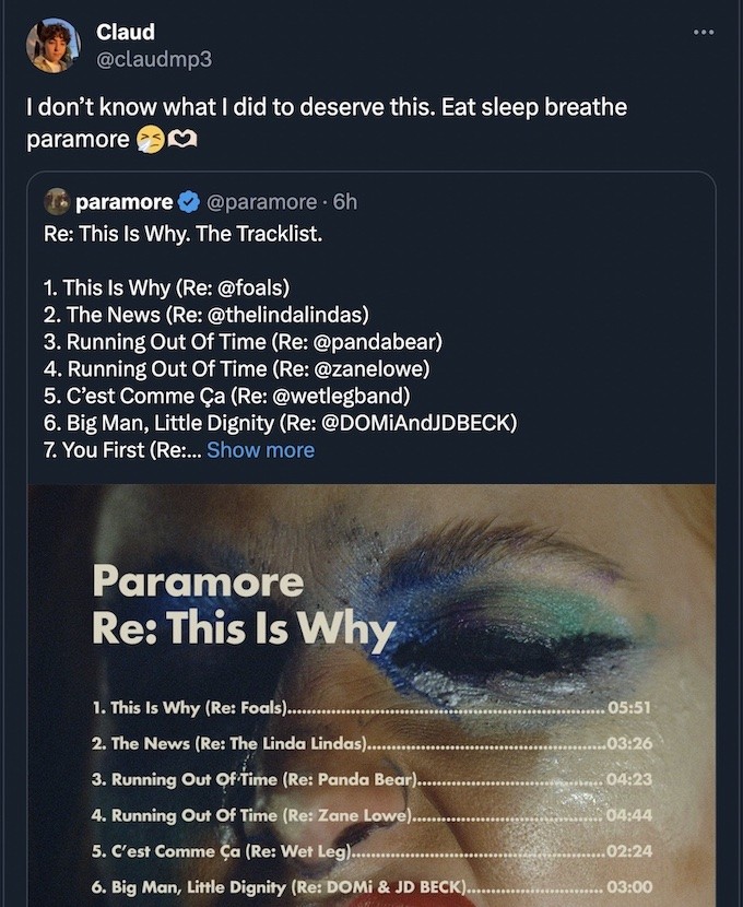 Paramore Announce Album 'This Is Why,' Unveil Title Track