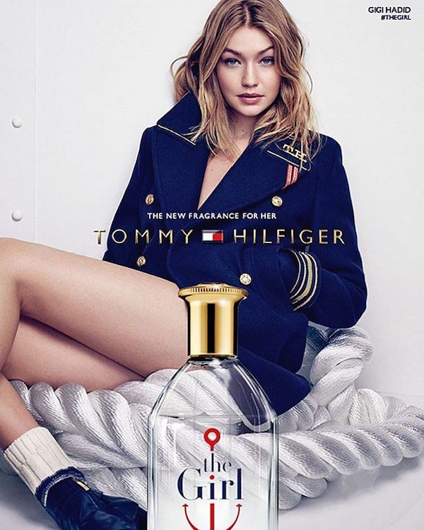 honderd verbanning Verzoenen Gigi Hadid x Tommy Hilfiger's 'The Girl' fragrance. | Coup De Main Magazine
