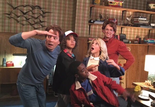 Jimmy Fallon : Stranger things Cast Barb Late Night video