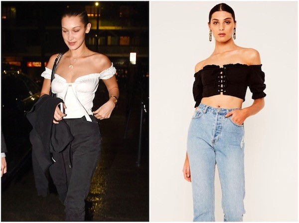 Bella Hadid Is Making the Case for Tube Tops