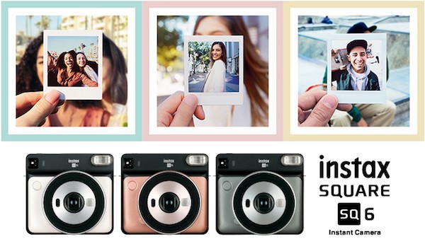 Vooraf maximaal adverteren Fujifilm announce the new Instax Square SQ6.