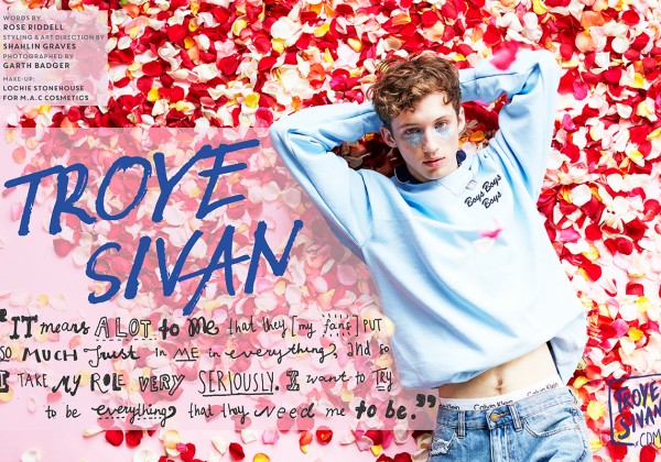 Interview: The Internet's BFF, Troye Sivan.